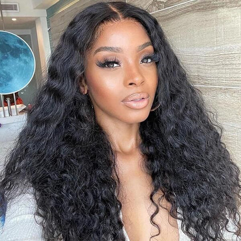 Raw Indian Wavy Transparent Frontal