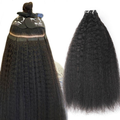 Kinky Straight Tape-In Extensions